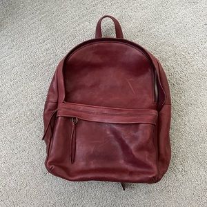 Madewell Lorimer Leather Backpack